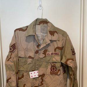 Genuine 3 color Desert BDU Camouflage Top